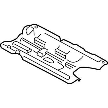 Ford YL8Z-6687-AA Baffle - Oil