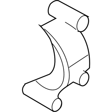 Mercury 3M5Z-6A228-AE Pulley Assembly - Tension