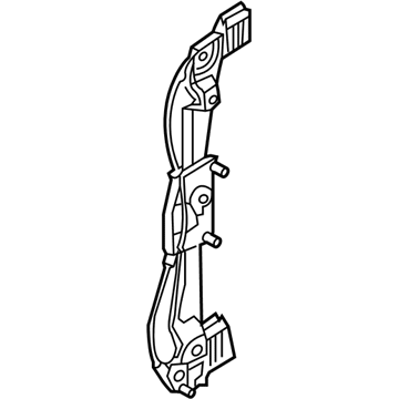 Ford 8F9Z-7427008-A Regulator - Window - Less Motor