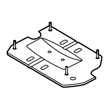 Ford P2GZ-6687-A Baffle - Oil