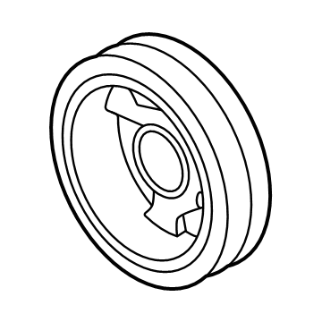 Ford P2GZ-6312-A Pulley - Crankshaft