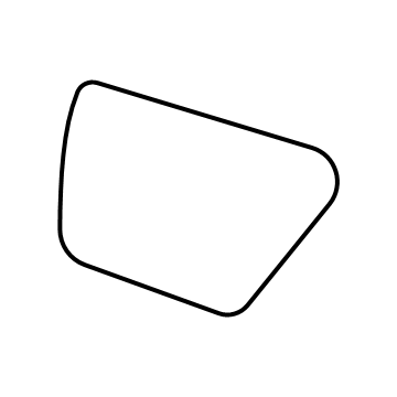 Ford ML3Z-17K707-D Glass Assembly - Rear View Outer Mirror