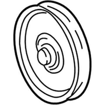 Mercury 5F2Z-3A733-AA Pulley - Power Steering