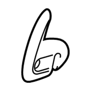 Ford 5T1Z-1762418-AB Release Handle, Center Driver Side 5T1Z-1762418-AB Ford Release Handle, Center Driver Side Illustration 1 of 1
