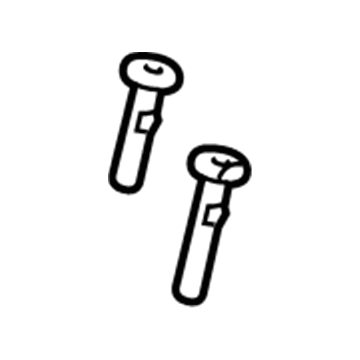 Ford 9T1Z-58610A16-A Headrest Guide, Center 9T1Z-58610A16-A Ford Headrest Guide, Center Illustration 1 of 1