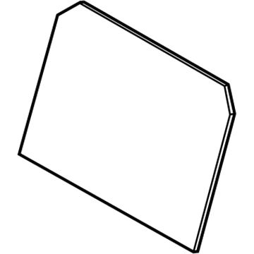 5T1Z-1766801-A Ford Seat Back Panel, Rear Driver Side Illustration 1 of 1