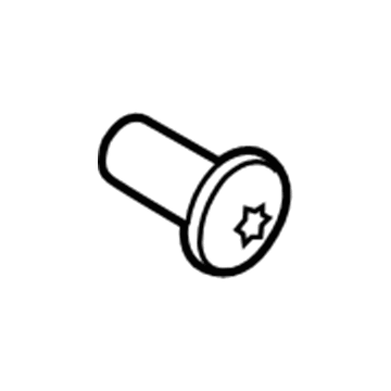 Ford 5T1Z-00813-A Center Belt Assembly Upper Bolt 5T1Z-00813-A Ford Center Belt Assembly Upper Bolt Illustration 1 of 1