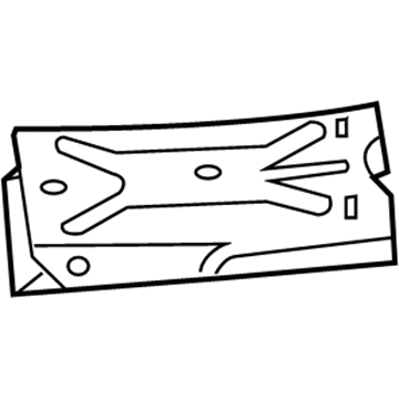 Ford BL3Z-17085-A Chock - Wheel