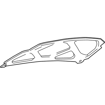 Ford 1L3Z-16738-AA Insulator - Hood