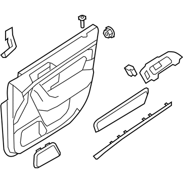 Lincoln DA5Z-5423942-BB Panel Assembly - Door Trim