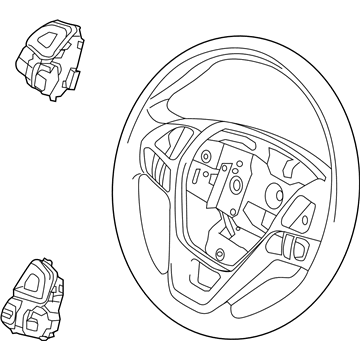 Ford FB5Z-3600-BB Wheel Assembly - Steering