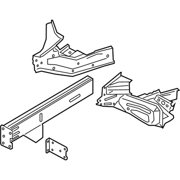 Lincoln L1MZ-7810008-D Member - Side Floor