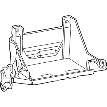 Ford XW4Z-10732-AA Support - Battery Trim