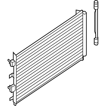 Ford LX6Z-19712-D Condenser Assembly