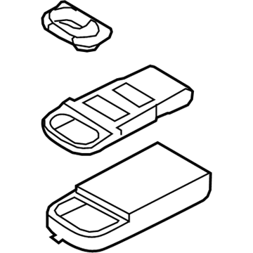 Lincoln 4W1Z-5467244-AAA Cover Assembly - Armrest