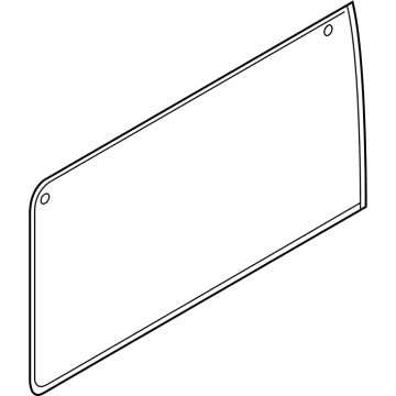 Ford HK4Z-6129711-F Glass - Quarter Window