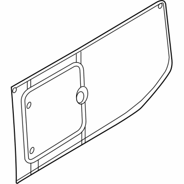Ford BK3Z-6129701-AD Glass - Quarter Window