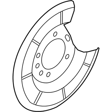 Ford CV6Z-2C028-B Shield - Splash