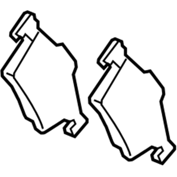 Ford CV6Z-2200-A Pad - Brake