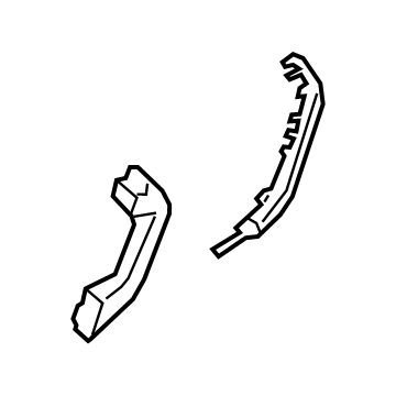 Ford Explorer Interior Door Handle - LB5Z-7831406-AD