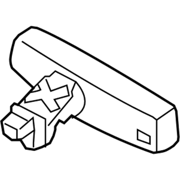 Ford BU5Z-17700-D Mirror Assembly - Rear View - Inner
