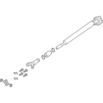 Ford JC3Z-4A376-B Shaft Assembly - Drive