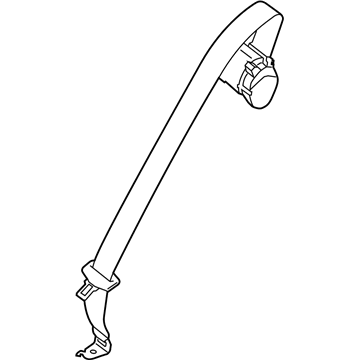 Lincoln LJ7Z-78611B64-AA Seat Belt Assembly