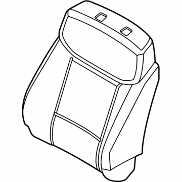 Ford NL3Z-1564416-ED Cover Assembly - Seat Back NL3Z-1564416-ED Ford Cover Assembly - Seat Back Illustration 1 of 1
