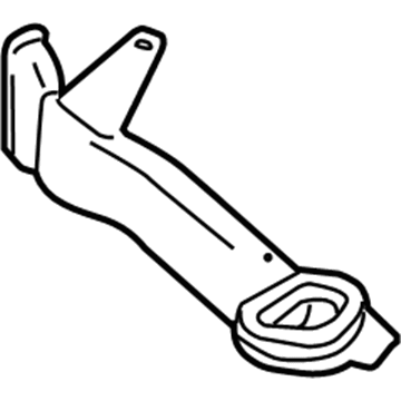 Ford 8S4Z-18C580-A Duct Assembly - Heater Outlet