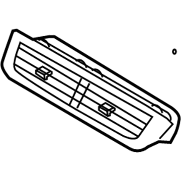 Ford 8S4Z-19893-AF Louvre Assembly - Vent Air