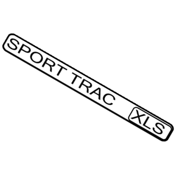 Ford 3L2Z-9842528-BA Name Plate