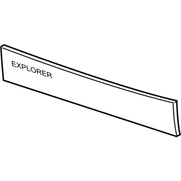 Ford 1L2Z-7842528-BA Name Plate