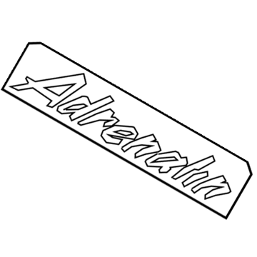 Ford 4L2Z-9842528-AA Name Plate