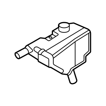 Ford LC3Z-8A080-D Tank Assembly - Radiator Overflow
