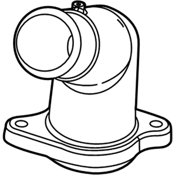 Ford AL3Z-8592-A Connection Water Outlet