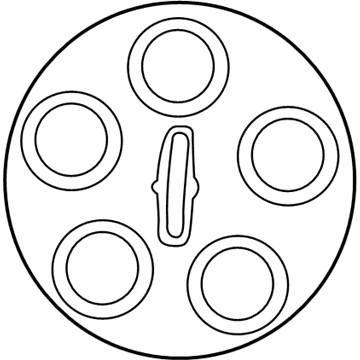 Lincoln 3W4Z-1130-CA Cover - Wheel