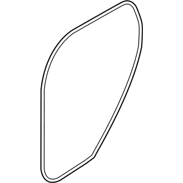 Lincoln EJ7Z-78253A10-A Weatherstrip Assembly - Door Opening