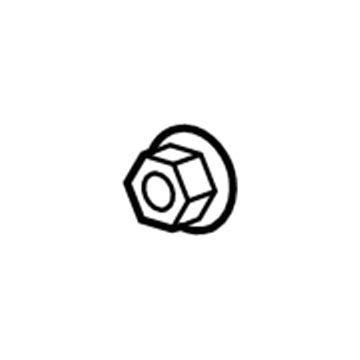 Ford -W700430-S441 Nut And Washer Assembly - Hex.