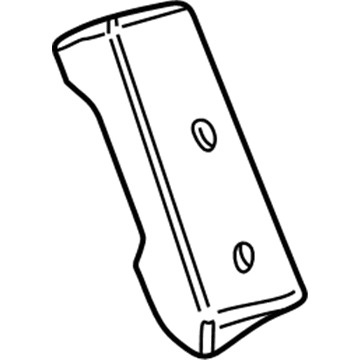 Mercury YF1Z-5412024-AAA Footrest Assembly