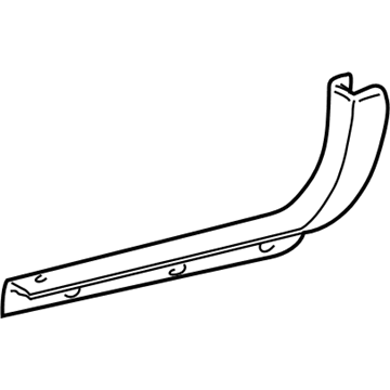 Mercury YF1Z-5413208-AAB Plate - Door Scuff