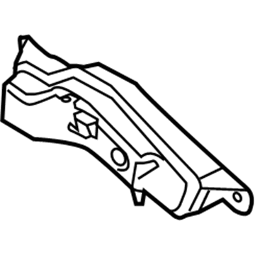 Lincoln AL3Z-19A566-A Reservoir - Vacuum