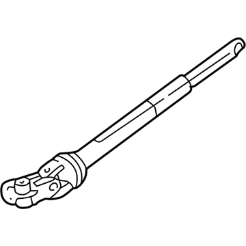 Ford 3W1Z-3B676-AB Shaft Assembly - Steering