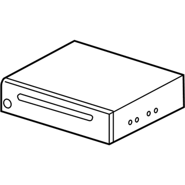 Ford 4L7Z-10E887-AA Computer 4L7Z-10E887-AA Ford Computer Illustration 1 of 1