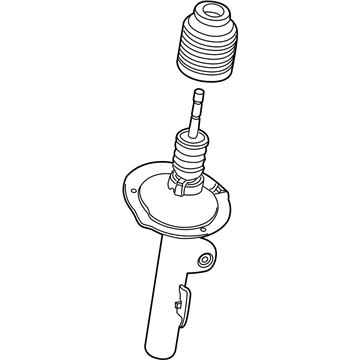Ford 9F9Z-18124-A Shock Absorber Assembly