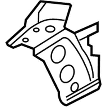 Ford AG1Z-16D118-A Rear Reinforcement, Front Passenger Side AG1Z-16D118-A Ford Rear Reinforcement, Front Passenger Side Illustration 1 of 1