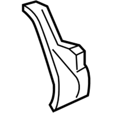 9G1Z-54101A02-A Ford Front Reinforcement, Passenger Side Illustration 1 of 1