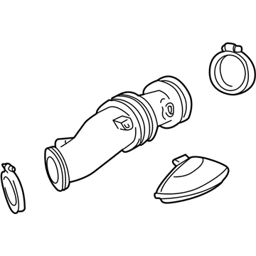 Lincoln XW4Z-9B659-AA Resonator Assembly