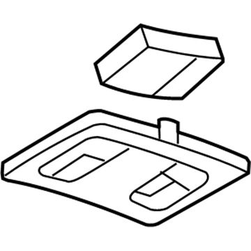 Ford 1L2Z-78519D08-AAA Bezel 1L2Z-78519D08-AAA Ford Bezel Illustration 1 of 1