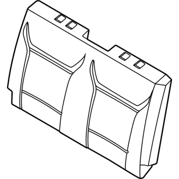Ford NL3Z-1666601-AA Cover Assembly - Rear Seat Back