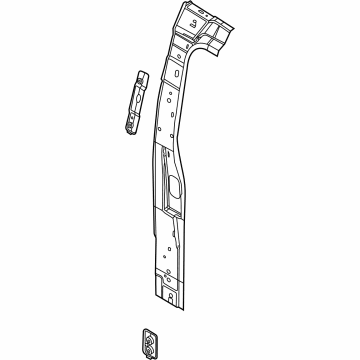 Ford 2C2Z-37281A06-AA Panel Assembly - B Pillar - Inner